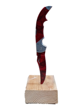 Red Falchion Knife - ELITE OP KNIVES