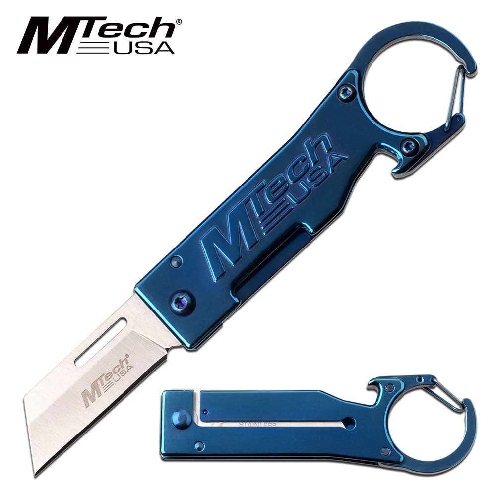 Mini Foldable Knife Bottle Opener Keychain With Metal Bottle