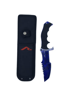 BLUE HUNTSMAN KNIFE - ELITE OP KNIVES