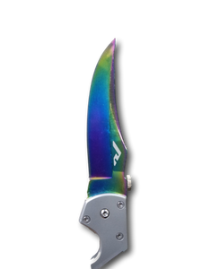 Rainbow Falchion Knife - ELITE OP KNIVES