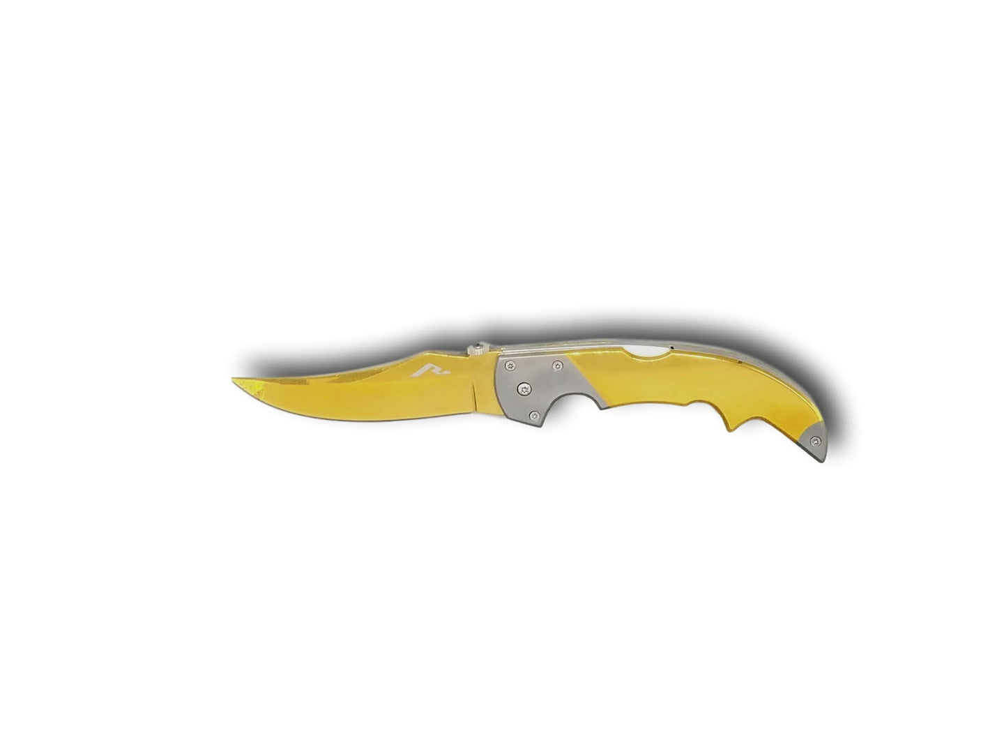 Gold Falchion Knife - ELITE OP KNIVES