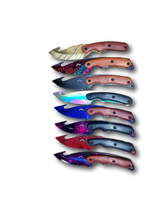 RAINBOW GUT KNIFE - ELITE OP KNIVES