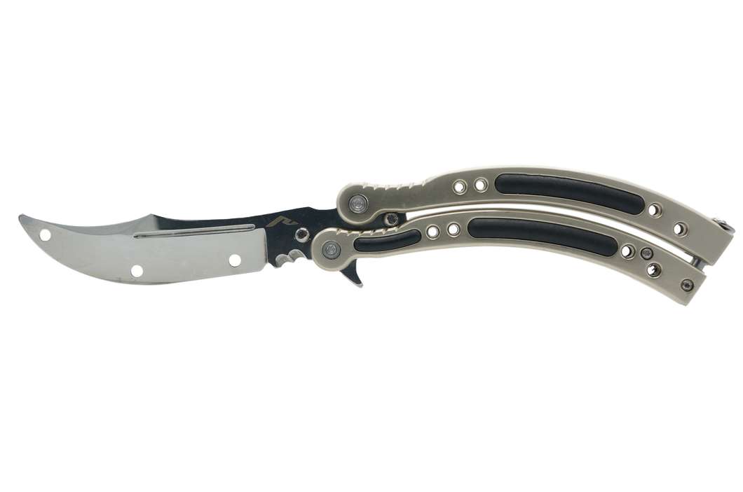 CHROME BUTTERFLY TRAINER - ELITE OP KNIVES