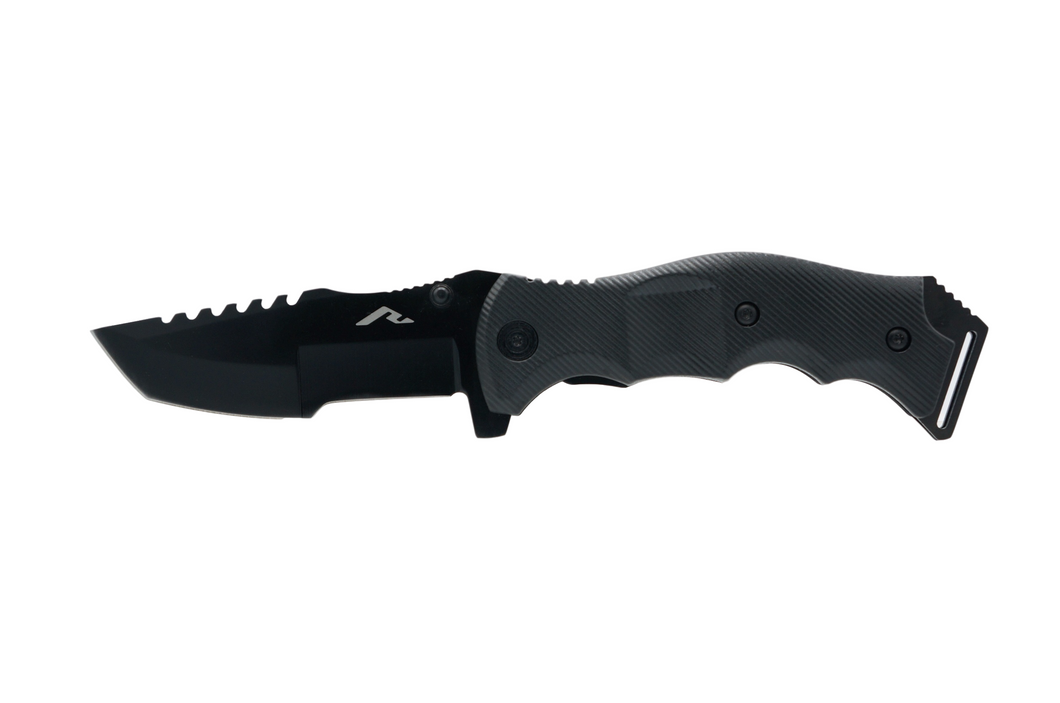 BLACK HUNTSMAN POCKET KNIFE - ELITE OP KNIVES