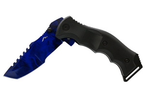 BLUE HUNTSMAN POCKET KNIFE - ELITE OP KNIVES