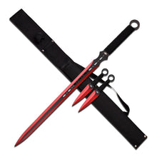 Fantasy Ninja Swords with Throwing Knives - ELITE OP KNIVES