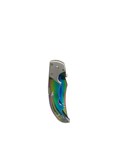Rainbow Falchion Knife - ELITE OP KNIVES