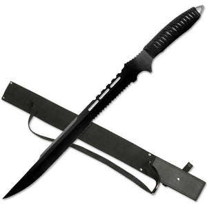 Ninja Black Titanium Treated Sword - ELITE OP KNIVES