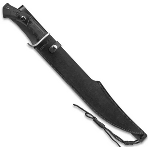 Honshu Spartan Sword And Sheath - 7Cr13 Stainless Steel Blade, Grippy TPR Handle, Stainless Steel Guard - Length 23” - ELITE OP KNIVES