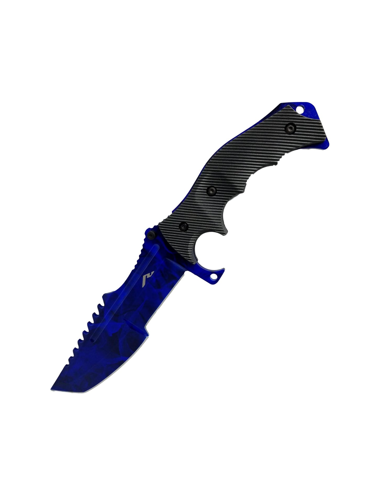 BLUE HUNTSMAN KNIFE - ELITE OP KNIVES