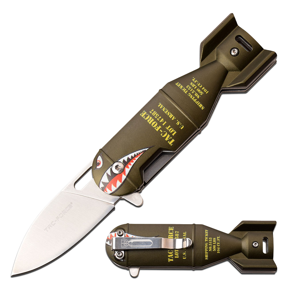 Bomber Stand Up Pocket Knife - ELITE OP KNIVES